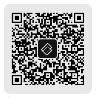 QR code — scan to download the Cence app